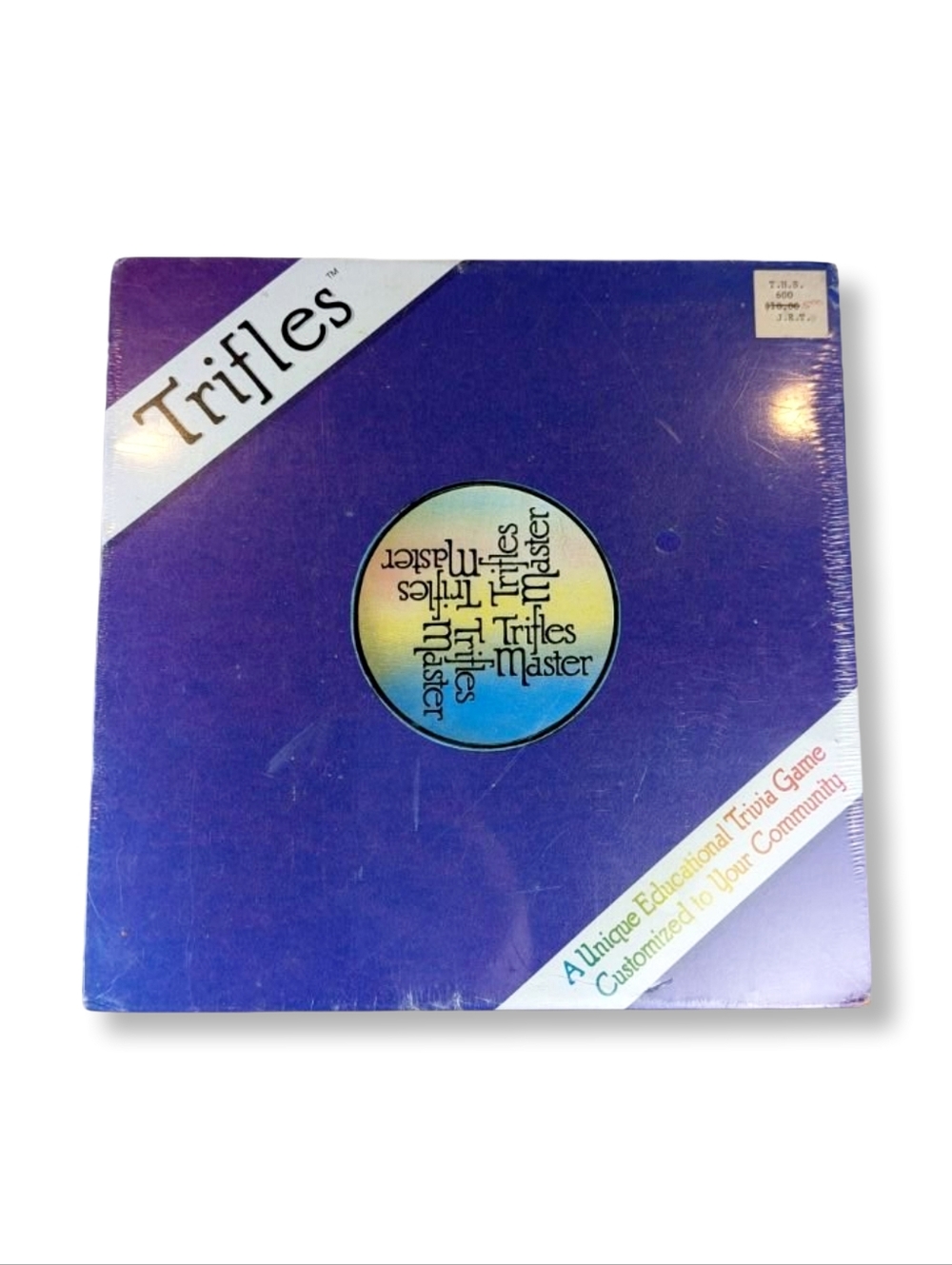 NIB VTG 1980s Board Game - Trifles A Unique Educational Trivia Game